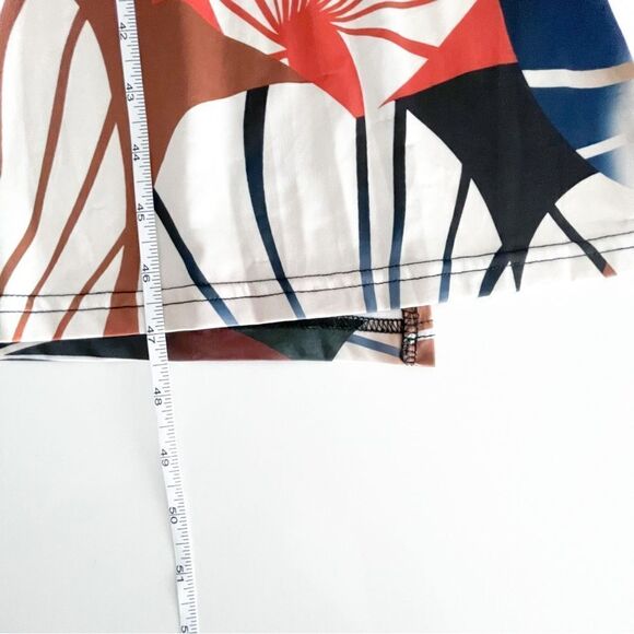 Papillon Tank Dress Brown Midi Women's M NWT Polyester Spandex Side Slits 13" - Picture 7 of 7